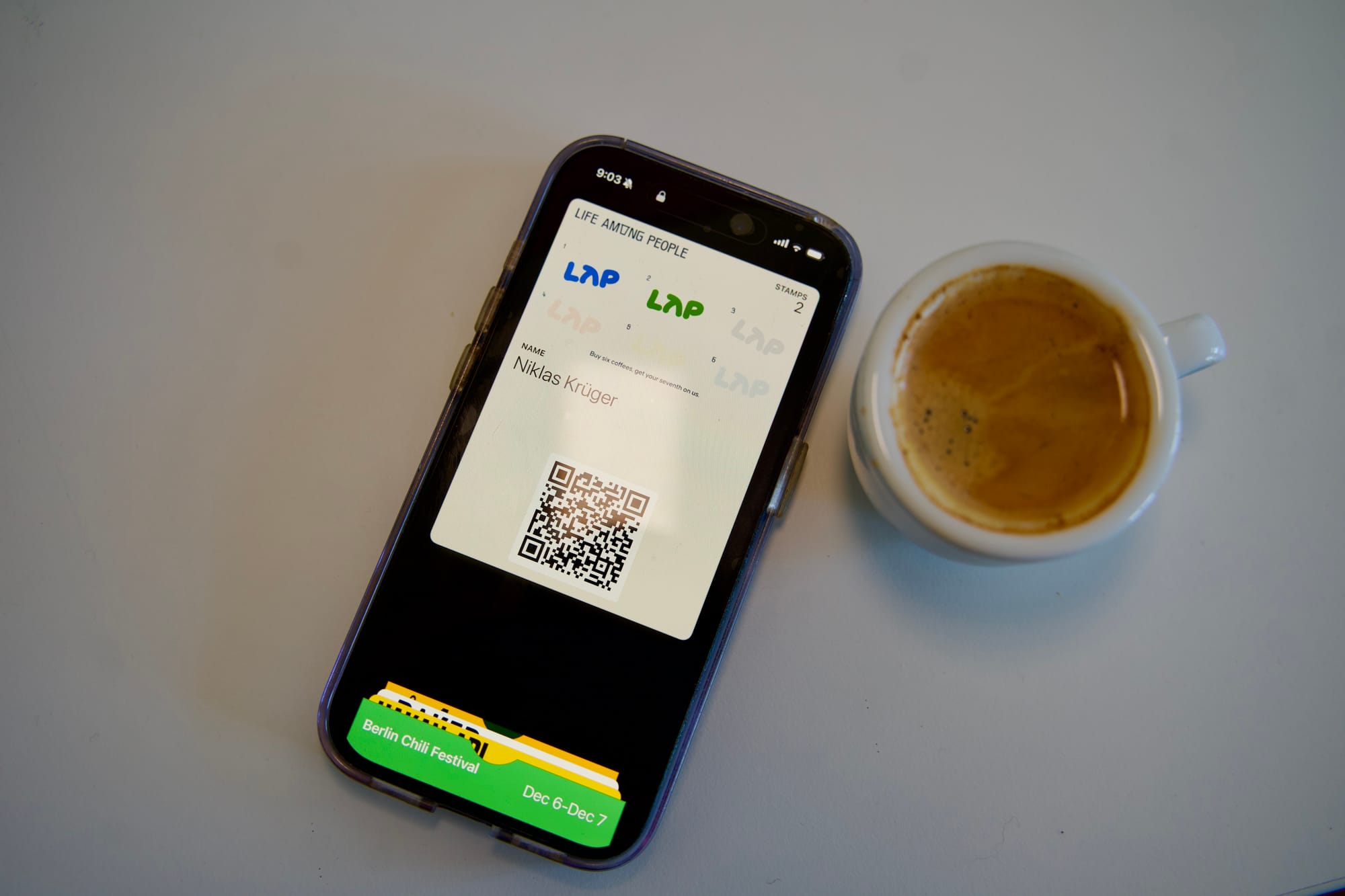 Digitale Stempelkarte wie LAP Coffee, so bekommst du sie für dein Business